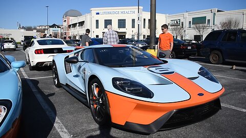 Cars and coffee Hunt Valley Maryland