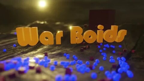 War of the Boids - Blender 3.2 Animation Short #eevee
