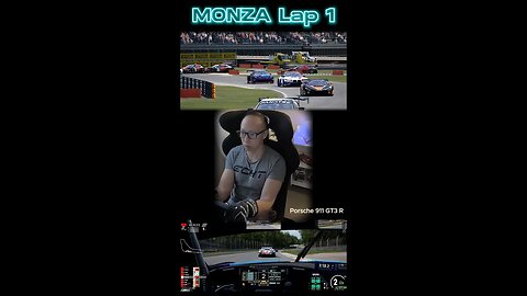 That Monza turn 1 lap 1 | #simracing |