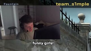 s1mple plays faceit with NIP Impact female roster! | CSGO