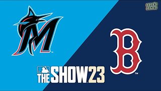 MLB The Show 23 Marlins vs Red Sox Gameplay PS5