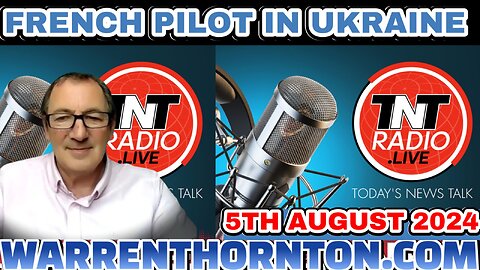 FRENCH PILOT IN UKRAINE WITH LEMBIT OPIK & WARREN THORNTON