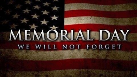 Memorial Day Tribute - God Bless Our Fallen Soldiers