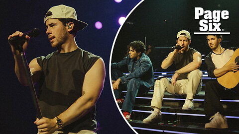 Jonas Brothers fans 'go feral' over Nick's 'frat boy' tour outfit