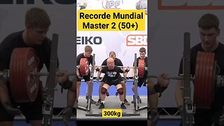 RECORDE MUNDIAL MII - 300kg de Nobuyuki Hamada (75kg)