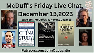 McDuff's Friday Live Chat, December 15,2023