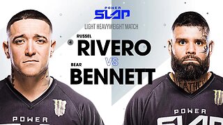 Russell Rivero vs Bear Bennett | Power Slap 4, August 9 on Rumble