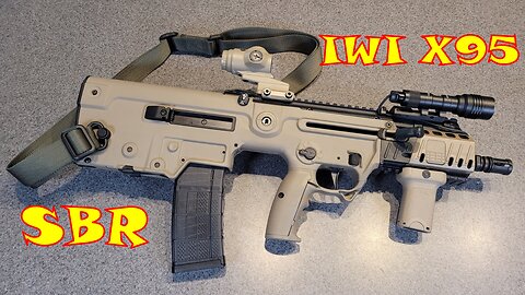 IWI X95 SBR Bullpup Rifle