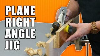 Bench Plane / Hand Plane Right Angle Jig for Surfacing