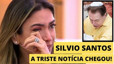 😟SILVIO SANTOS | Chegou a notícia que ninguém queria receber