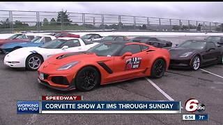 The longest-running all-Corvette show is at the Indianapolis Motor Speedway