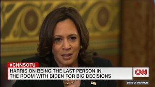 Kamala: Biden Has Courage Because He Can Make A Decision