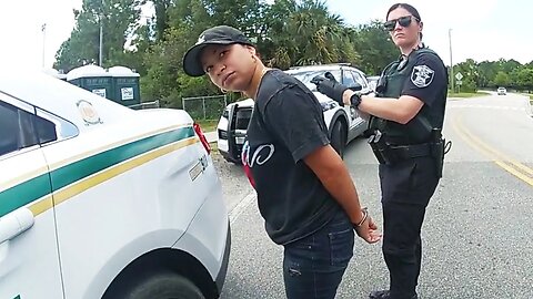 The Most Stubborn Driver Ever Gets Herself Arrested