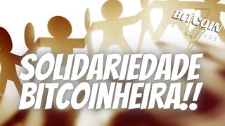 Solidariedade Bitcoinheira para Petrópolis/RJ