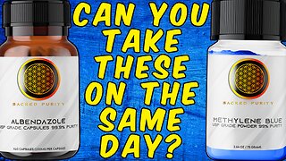 Can You Take Albendazole and Methylene Blue on the Same Day?