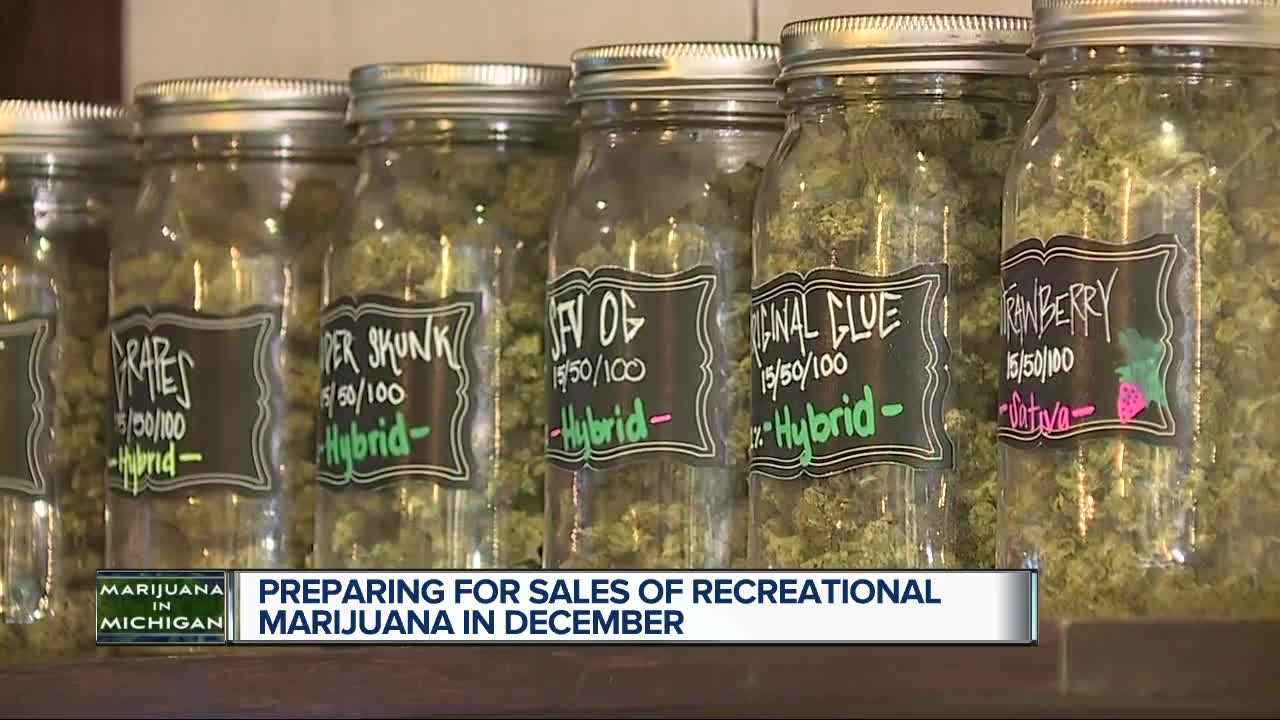 Preparing for sales of recreational marijuana in December
