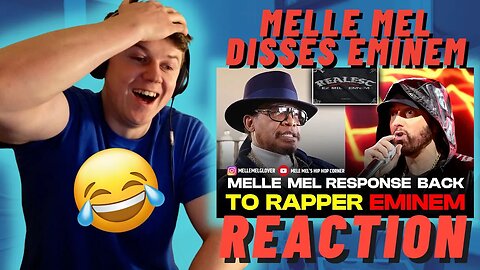 MELLE MEL DISSES EMINEM IN THE WORST DISS EVER - IRISH REACTION