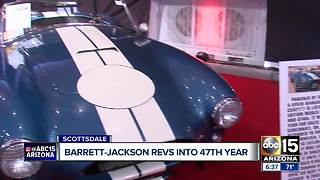 Annual Barrett-Jackson revs into 47th year in the Valley