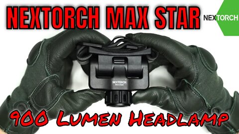 Nextorch Max Star Review: Rotatable Switch Headlamp with 18650 battery + Osram P9 LED (1200 Lumens)