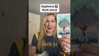 Sagittarius ♐️ week ahead #sagittarius #tarot