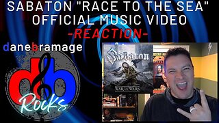 Sabaton "Race to the Sea" 🇸🇪 Official Music Video | DaneBramage Rocks Reaction