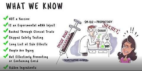 FDA on camera. PCR test pandemi. This is not a vaccine and experimenting on ALL humans. Its depopulation.