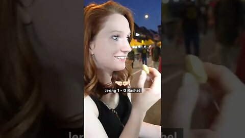 American wife first time trying Malaysian ‘jering’ #nightmarket