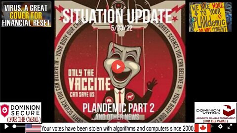 Situation Update: The Event Intel! Only The Vaccine Can Save Us! Plandemic Part 2! Monkeypox New...