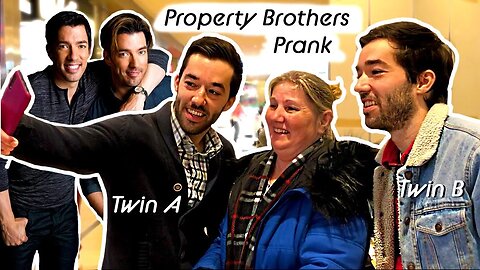 PROPERTY BOTHERS LOOK-A-LIKE IN PUBLIC!