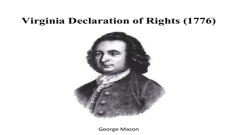 July 25, 2024 PM / Cal, DW and Sarge the Virginia Declaration of Rights...