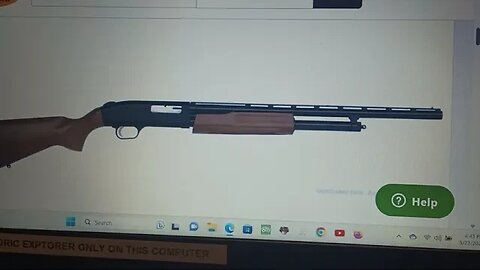Mossberg 500 - 20 Guage Shotgun on Auction Now!