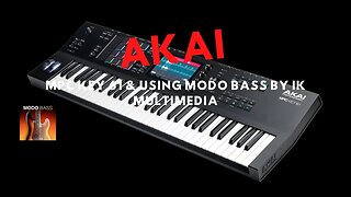 MODO BASS 2 & THE AKAI MPC KEY 61 SAMPLE BEAT