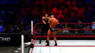 WWE 2K14 Gameplay The Rock vs Roman Reigns