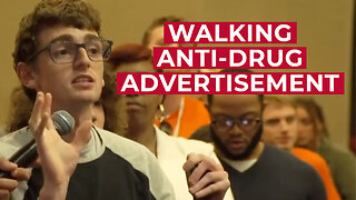 Charlie Kirk Thanks Student for Being a Walking Anti-Drug Advertisement