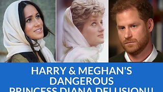 Harry and Meghan's Dangerous Diana Obsession!! #meghanmarkle #princeharry #princeharrybook