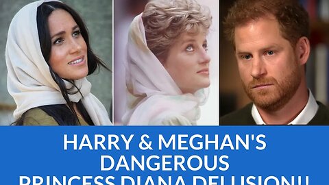 Harry and Meghan's Dangerous Diana Obsession!! #meghanmarkle #princeharry #princeharrybook