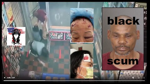 Two Asian women beaten with brick by Black, fake COVID vax cards, Melinda Gates Island, Hockey fight