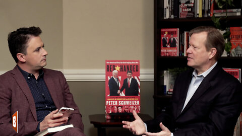 Alex Marlow and Red-Handed Author Peter Schweizer Talk China's Influence Over America's Elite