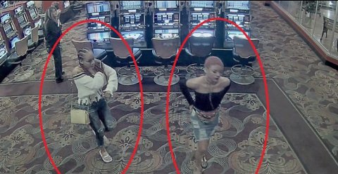 Las Vegas police looking for 2 women connected to a violent robbery