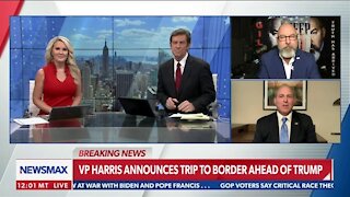 VP Harris Announces Trip To Border Ahead of Trump