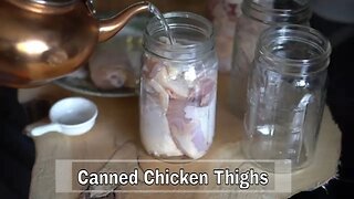 Canned Chicken Thighs