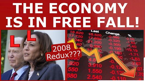 Economy Has WORST Week in YEARS, 3 Months Before Election Day!
