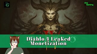 Diablo 4 Leaked Monetization!!!!