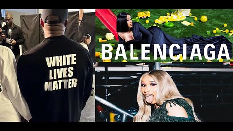 Balenciaga Cuts Ties w/ Kanye West over Comments - Continues Business w/ Confessed Criminal CARDI B