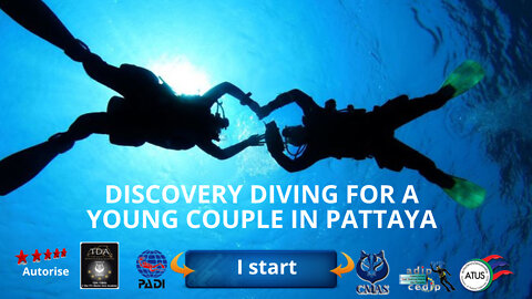 🤿 Discovery of diving for a young couple in Pattaya