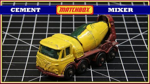 Matchbox #21D 8 Wheel Foden Cement Mixer