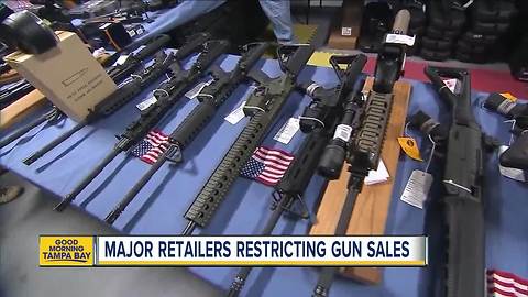 Walmart raises age to buy guns, ammunition to 21