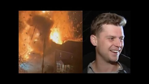 BOOM! CONSPIRACY THEORIST'S HOME EXPLODES WITH DUPING DELIGHT FROM THE NEIGHBORS!