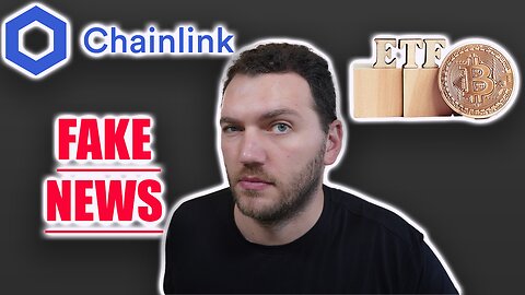 Uncovering the BTC ETF Fake News & Chainlink: Crypto Market Chaos!