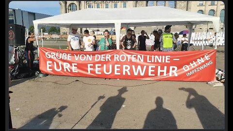 03.08.2022 Woche der Demokratie - Pflegedemo